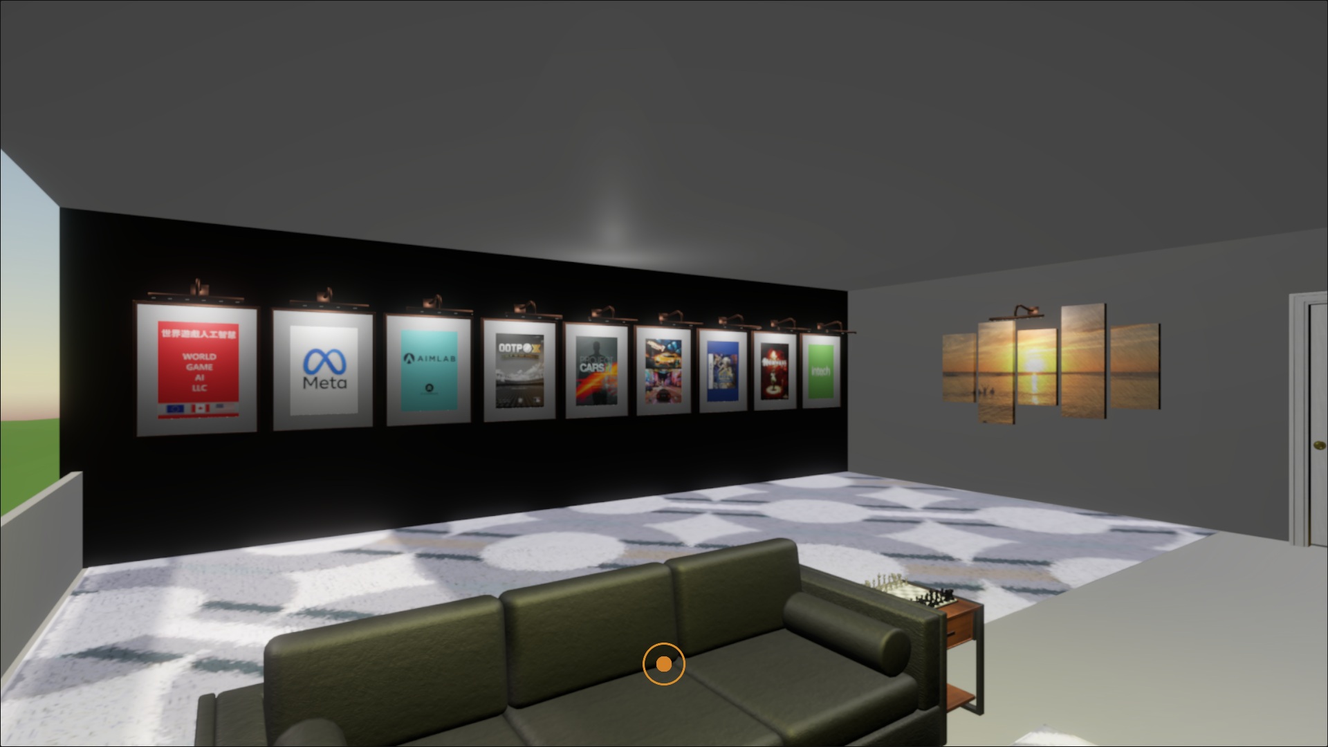 3D Portfolio Showcase